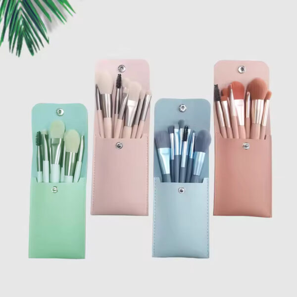 8 Pcs Makeup Brush Set, Professional Cosmetic Brush Kit