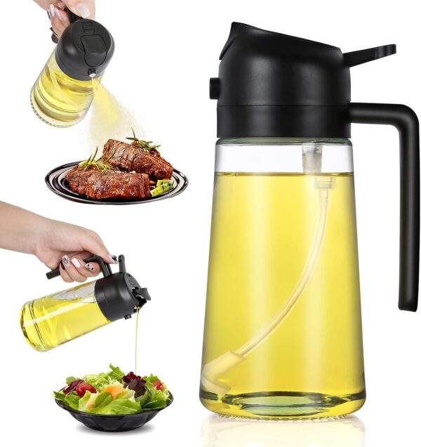 2-in-1 Oil Sprayer and Dispenser 450ml